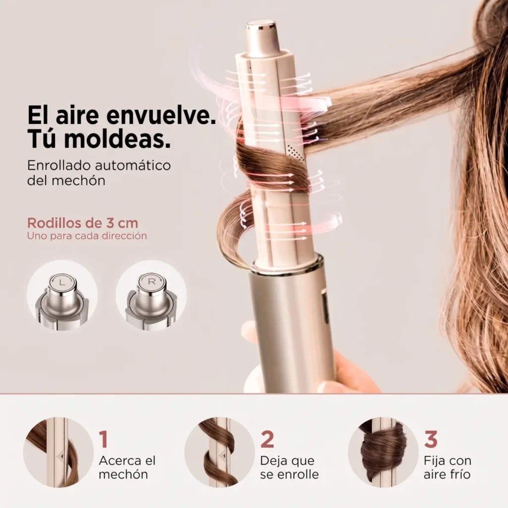 Moldeador FlexStyle™ 5 en 1 - Rizados y Chinos 110V, foto 5